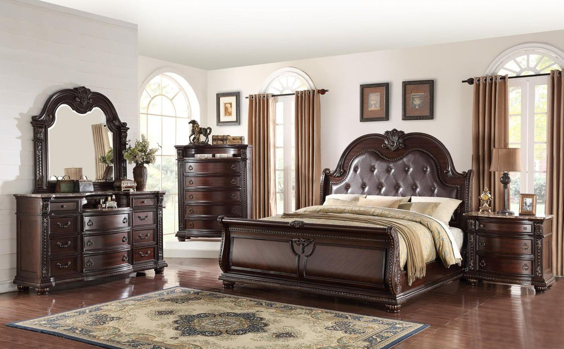 Crown Mark Stanley King Bed - Golden Home Furniture (Columbus, OH) - Multi Location