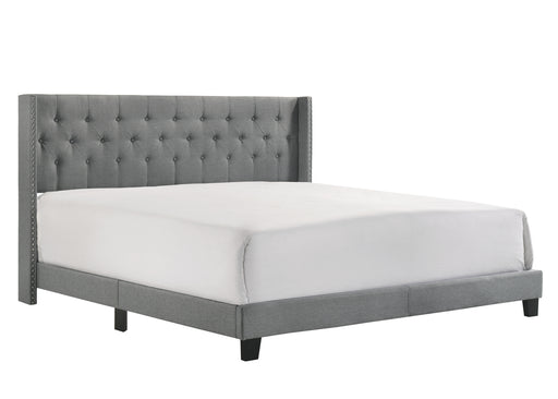 MAKAYLA KING BED GREY - Golden Home Furniture (Columbus, OH) - Multi Location
