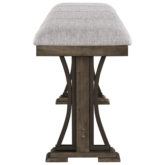 Crown Mark Quincy Counter Height Bench in Light Brown 2831-BENCH - Golden Home Furniture (Columbus, OH) - Multi Location