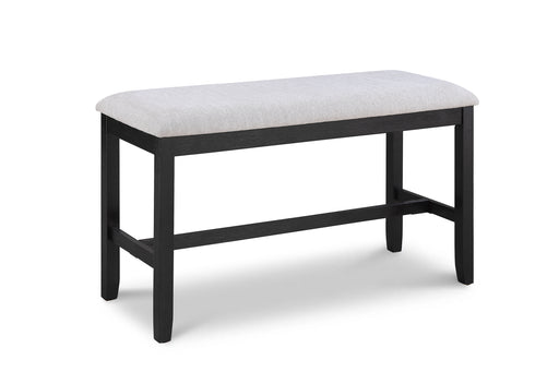 DELFIN COUNTER HT BENCH-LIGHT GREY - Golden Home Furniture (Columbus, OH) - Multi Location