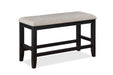 FULTON COUNTER HT BENCH LIGHT GREY - Golden Home Furniture (Columbus, OH) - Multi Location