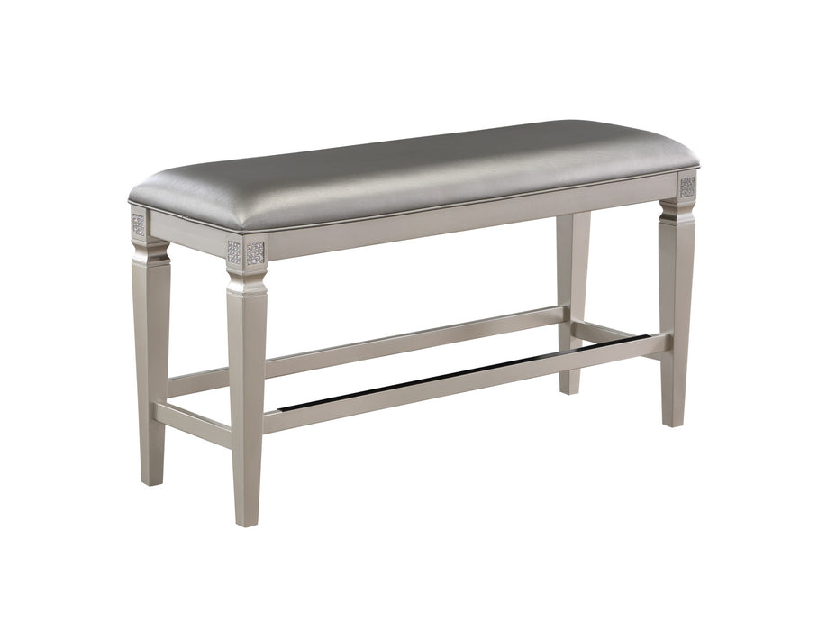KLINA COUNTER HEIGHT BENCH - Golden Home Furniture (Columbus, OH) - Multi Location