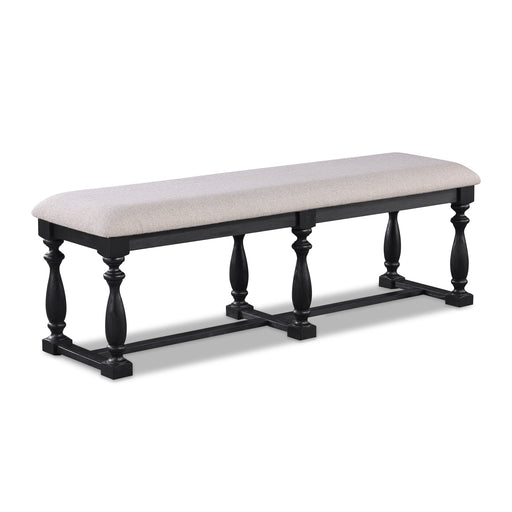 REGENT BENCH CHARCOAL BLACK - Golden Home Furniture (Columbus, OH) - Multi Location