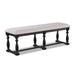 REGENT BENCH CHARCOAL BLACK - Golden Home Furniture (Columbus, OH) - Multi Location