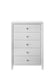 EVAN CHEST WHITE - Golden Home Furniture (Columbus, OH) - Multi Location