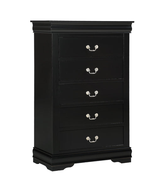 LOUIS PHILIP CHEST BLACK - Golden Home Furniture (Columbus, OH) - Multi Location