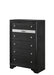 REGATA CHEST BLACK/SILVER - Golden Home Furniture (Columbus, OH) - Multi Location