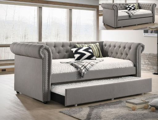 ELLIE GRAY DAYBED BACK FRONT RL TRUNDLE - Golden Home Furniture (Columbus, OH) - Multi Location