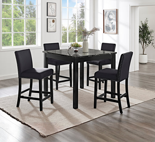 LENNON 5-PK CONTR HT SET ALL BLACK - Golden Home Furniture (Columbus, OH) - Multi Location