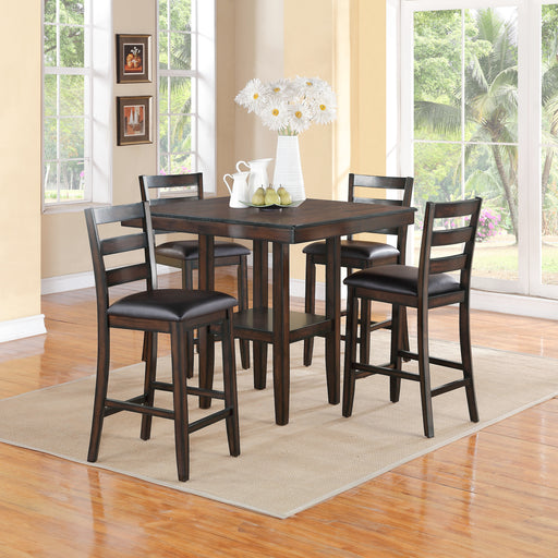 TAHOE 5-PK COUNTER HEIGHT TABLE SET - Golden Home Furniture (Columbus, OH) - Multi Location