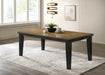 BARDSTOWN DINING TABLE WT CHARCOAL - Golden Home Furniture (Columbus, OH) - Multi Location