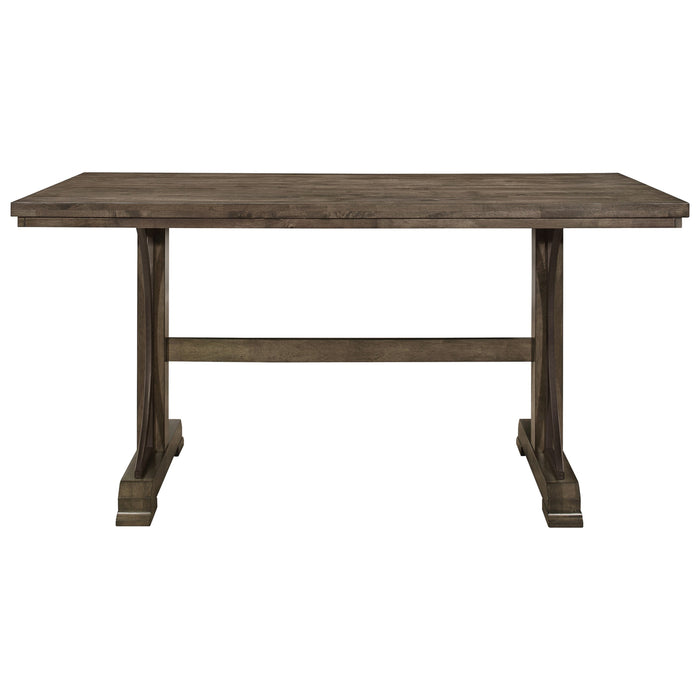 Crown Mark Quincy Rectangular Counter Height Table in Light Brown 2831T-3671-TOP - Golden Home Furniture (Columbus, OH) - Multi Location