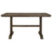 Crown Mark Quincy Rectangular Counter Height Table in Light Brown 2831T-3671-TOP - Golden Home Furniture (Columbus, OH) - Multi Location