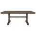 Crown Mark Quincy Rectangular Dining Table in Light Brown 2131T-4079 - Golden Home Furniture (Columbus, OH) - Multi Location