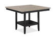 FULTON COUNTER HT.TABLE LIGHT GREY - Golden Home Furniture (Columbus, OH) - Multi Location