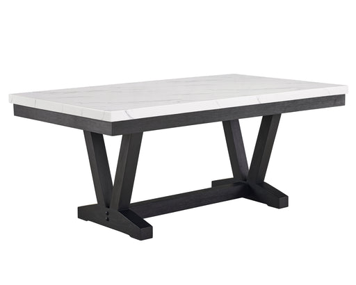 VANCE FAUX MARBLE DINING TABLE - Golden Home Furniture (Columbus, OH) - Multi Location