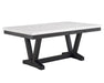 VANCE FAUX MARBLE DINING TABLE - Golden Home Furniture (Columbus, OH) - Multi Location