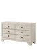 ATTICUS DRESSER WHITE - Golden Home Furniture (Columbus, OH) - Multi Location