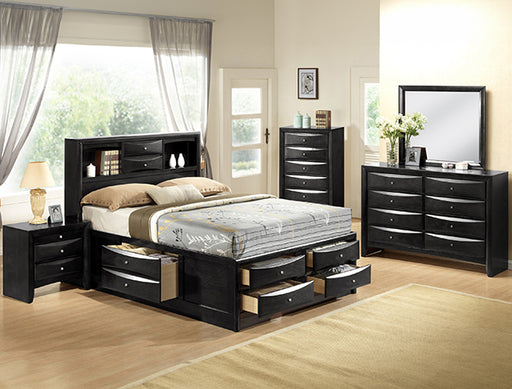 BLACK EMILY DRESSER 8 DRAWERS - Golden Home Furniture (Columbus, OH) - Multi Location