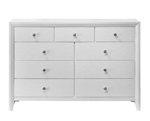 EVAN DRESSER WHITE - Golden Home Furniture (Columbus, OH) - Multi Location