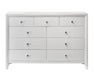 EVAN DRESSER WHITE - Golden Home Furniture (Columbus, OH) - Multi Location