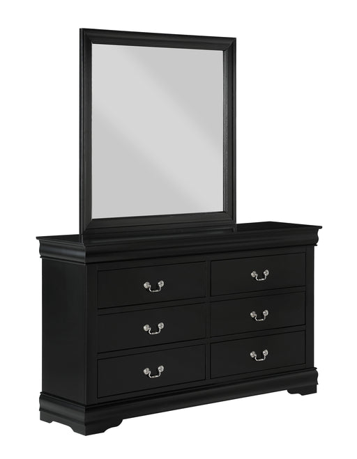 LOUIS PHILIP DRESSER BLACK - Golden Home Furniture (Columbus, OH) - Multi Location