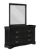 LOUIS PHILIP DRESSER BLACK - Golden Home Furniture (Columbus, OH) - Multi Location
