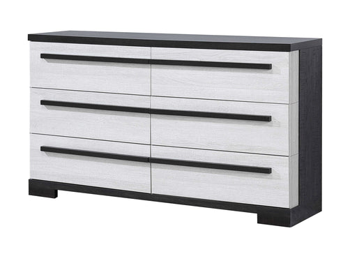 REMINGTON DRESSER CHALK/EBONY - Golden Home Furniture (Columbus, OH) - Multi Location