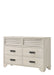 SARTER DRESSER - WHITE - Golden Home Furniture (Columbus, OH) - Multi Location