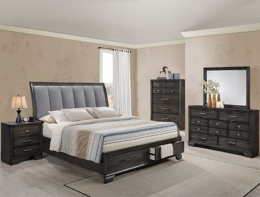 JAYMES KING STORAGE BED HEADBOARD - Golden Home Furniture (Columbus, OH) - Multi Location