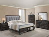 JAYMES QUEEN STORAGE BED HB - Golden Home Furniture (Columbus, OH) - Multi Location