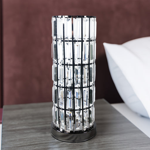 COLUMN TABLE LAMP BLACK NICKEL - Golden Home Furniture (Columbus, OH) - Multi Location