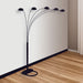 PEACOCK SHADE FLOOR LAMP BK 82 H - Golden Home Furniture (Columbus, OH) - Multi Location