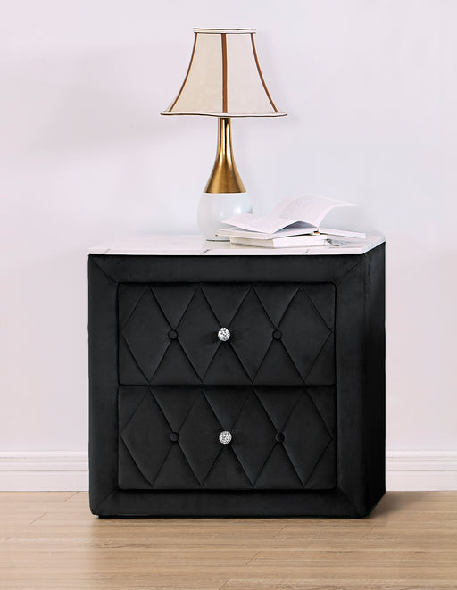 ANNABELLE NIGHTSTAND BLACK - Golden Home Furniture (Columbus, OH) - Multi Location