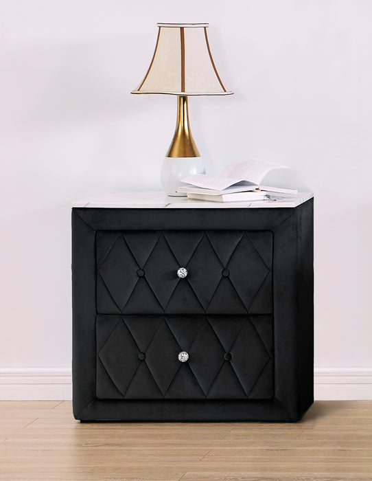 ANNABELLE NIGHTSTAND BLACK - Golden Home Furniture (Columbus, OH) - Multi Location