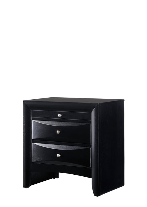 BLACK EMILY NIGHTSTAND - Golden Home Furniture (Columbus, OH) - Multi Location