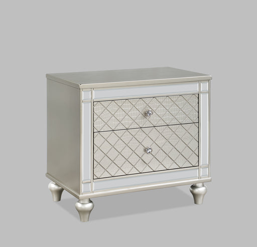CRISTIAN NIGHTSTAND CHAMPAGNE - Golden Home Furniture (Columbus, OH) - Multi Location