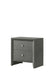 DENKER NIGHTSTAND GUN METAL - Golden Home Furniture (Columbus, OH) - Multi Location