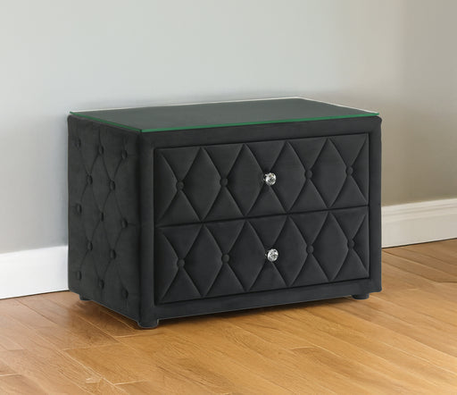 JOSEPHINE NIGHTSTAND BLACK - Golden Home Furniture (Columbus, OH) - Multi Location