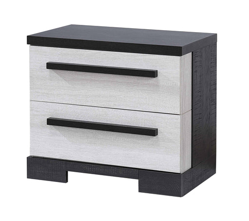 REMINGTON NIGHTSTAND CHALK/EBONY - Golden Home Furniture (Columbus, OH) - Multi Location