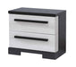 REMINGTON NIGHTSTAND CHALK/EBONY - Golden Home Furniture (Columbus, OH) - Multi Location