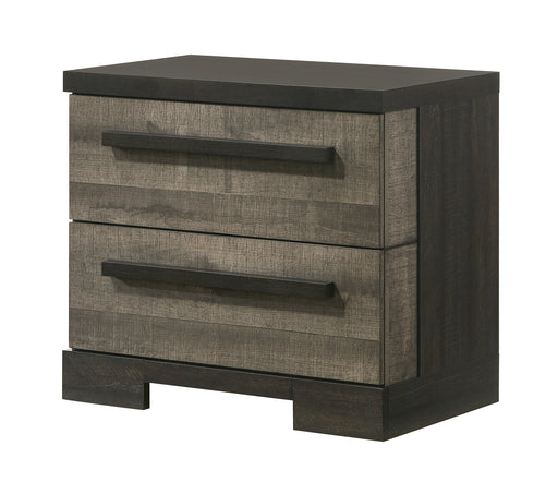REMINGTON NIGHTSTAND GRAY/EBONY - Golden Home Furniture (Columbus, OH) - Multi Location