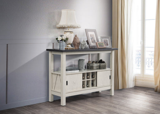 MARIBELLE SERVER CHALK WARM GREY - Golden Home Furniture (Columbus, OH) - Multi Location