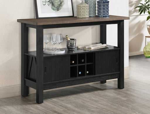 MARIBELLE SERVER WHEAT CHARCOAL - Golden Home Furniture (Columbus, OH) - Multi Location