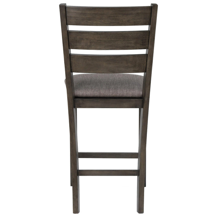 Crown Mark Bardstown Counter Height Chair (Set of 2) in Gray 2752GY-S-24 - Golden Home Furniture (Columbus, OH) - Multi Location