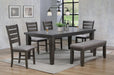 Crown Mark Bardstown Side Chair (Set of 2) in Gray 2152GY-S - Golden Home Furniture (Columbus, OH) - Multi Location