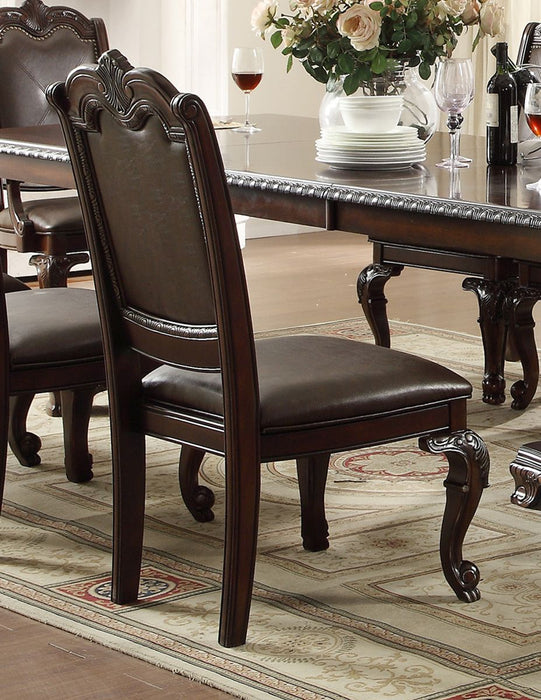 Crown Mark Kiera Dining Side Chair in Rich Brown (Set of 2) 2150S - Golden Home Furniture (Columbus, OH) - Multi Location