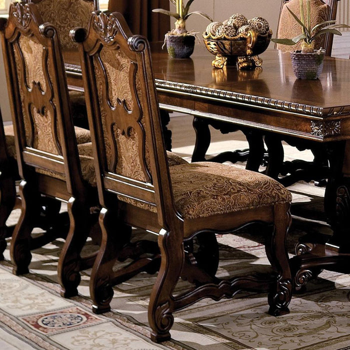 Crown Mark Neo Renaissance Dining Side Chair in Warm Brown (Set of 2) 2401S - Golden Home Furniture (Columbus, OH) - Multi Location