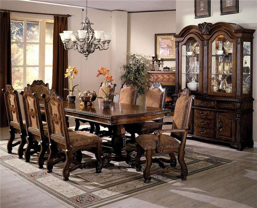 Crown Mark Neo Renaissance Dining Side Chair in Warm Brown (Set of 2) 2401S - Golden Home Furniture (Columbus, OH) - Multi Location