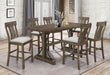 Crown Mark Quincy Counter Height Chair (Set of 2) in Light Brown 2831S-24 - Golden Home Furniture (Columbus, OH) - Multi Location